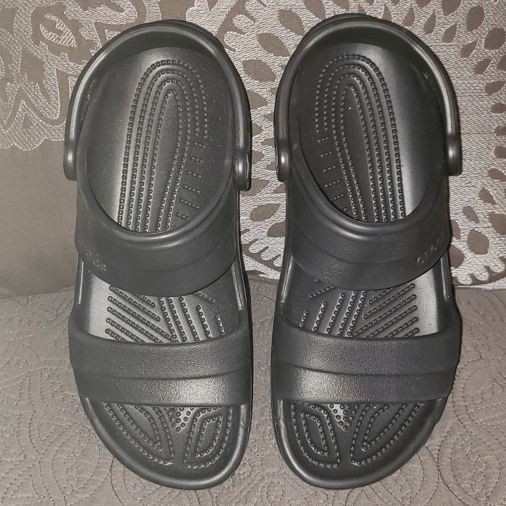 Black Crocs | S: M7  W9